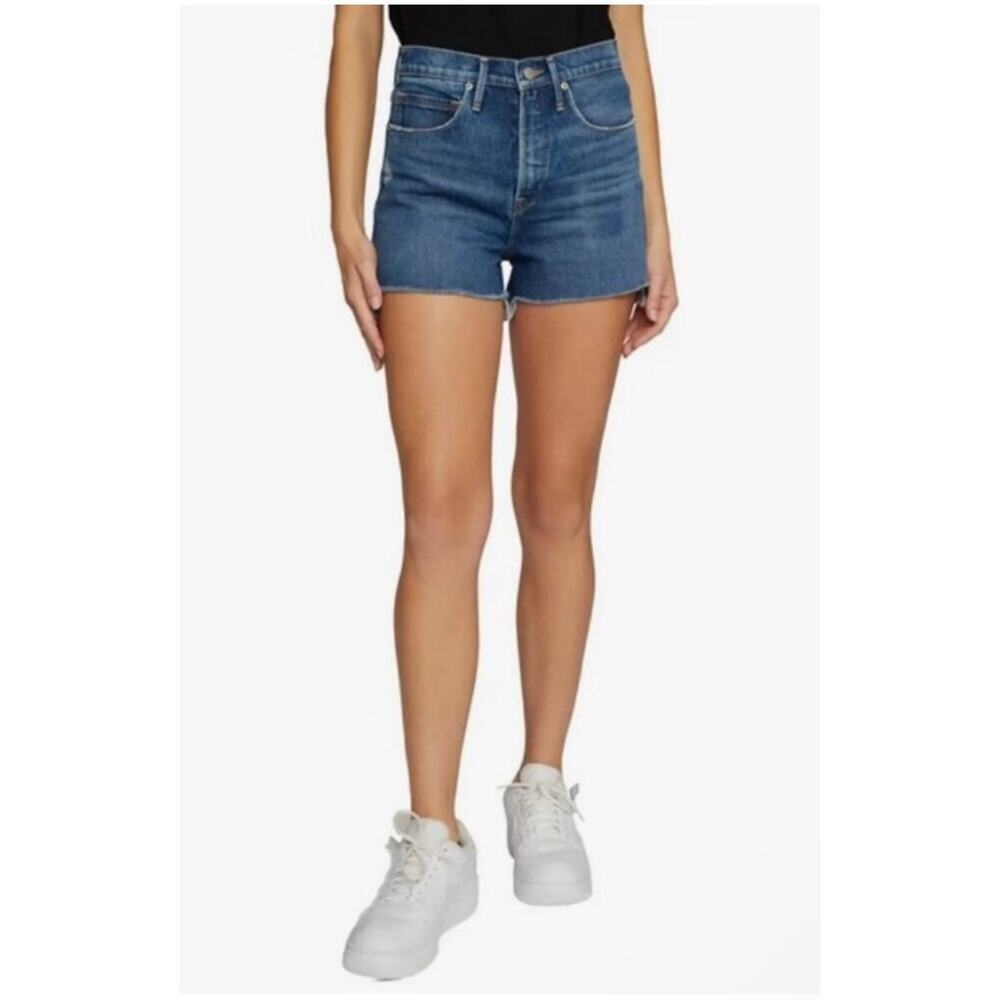 Good American 90’s Denim Shorts Size 8/29 NWT MSRP $129 - Picture 2 of 5